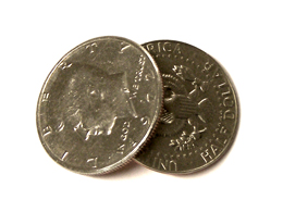 コインマジック > ギミック・コイン > フリッパー・コイン：マジックショップのフレンチドロップ。手品 用品(グッズ)の通販
